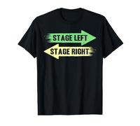 Stage Left Stage Right T-Shirt Graphique avec Valeur
