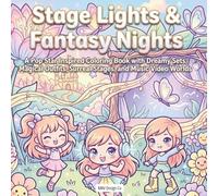 Stage Lights & Fantasy Nights:: A K-Pop Star Inspired Coloring Book with Dreamy Sets, Magical Outfits, Surreal Stages, and Music Video Worlds
