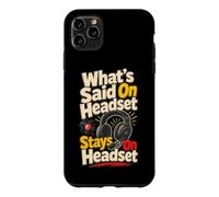 Stage Manager Casque Backstage Theater Coque pour iPhone 11 Pro Max