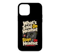 Stage Manager Casque Backstage Theater Coque pour iPhone 12 Mini