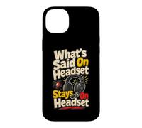 Stage Manager Casque Backstage Theater Coque pour iPhone 14 Plus