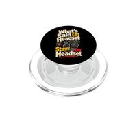 Stage Manager Casque Backstage Theater PopSockets PopGrip pour MagSafe