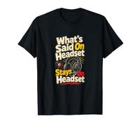Stage Manager Casque Backstage Theater T-Shirt