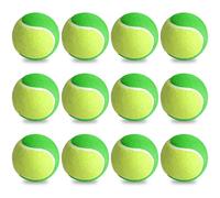 Stage1 Lot de 12 balles de tennis, d'entraînement à 25 %, réduction de la pression, balles méthodologiques pour débutants et enfants