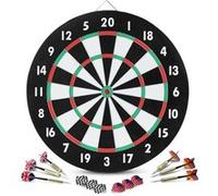 Stagecaptain DBP-1810 BullsEye Cible de fléchettes en papier Noir G