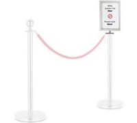 Stagecaptain SAHK-4 panneau argenté pour poteau de balisage PLS-150 Argenté G