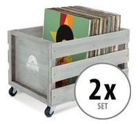 Stagecaptain SPK-100 GY caisse à disques Emil grise 2x set G