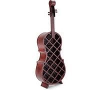 Stagecaptain Stradivino Porte-Bouteilles Bois Vintage pour 21 Bouteilles, Fait Main, Hauteur 135 cm, Support rétro pour Bouteilles de vin.