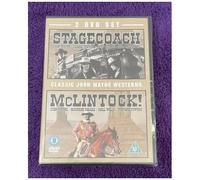 Stagecoach And Mclintock Dvd Westerns - John Wayne - Région 2