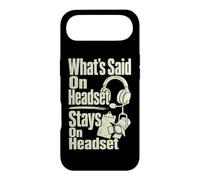 Stagehand Backstage Casque Humour Coque pour iPhone Air