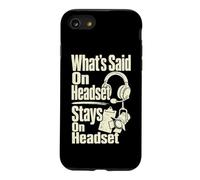 Stagehand Backstage Casque Humour Coque pour iPhone SE (2020) / 7/8