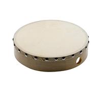 SHD-1008 - Tambour à main 8'' pré-accordé en bois, peau fixe rivetée
