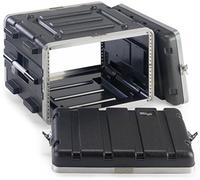 Stagg 25008727 Coffre Etui ABS avec rack 19"/6 Unités Noir
