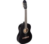 Stagg 3/4 Guitare De Concert Classique, Noir Mat