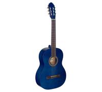 Stagg 4/4 Guitare Classique Konzert, Bleu Mat