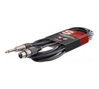 Stagg 6m High Quality XLR to Phono Plug Microphone Cable