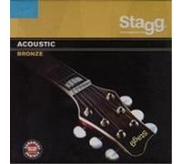 Stagg AC-1254-BR Jeu de cordes pour Guitare acoustique Light (12-16-25-34-42-54)