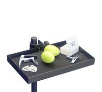 STAGG ACTR-2515 BK Plateau d'Accessoires avec Pince pour Support