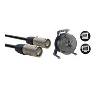 STAGG CAT6 Câble Réseau 50M Neutrik EtherCON