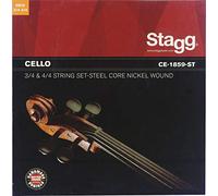 Stagg CE-1859-ST Jeu de cordes pour violoncelle 4/4-3/4
