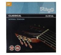 Stagg CL-NT-AL Jeu de cordes en nylon et plaqué argent pour guitare classique