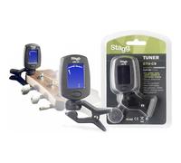 Stagg Clip Accordeur Chromatique Noir