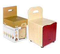 Cajon Pour Enfant Avec Dossier Easygo Rouge