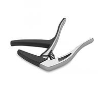 Stagg Curved Trigger Capo for Electric or Acoustic Guitar in Chrome