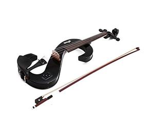 Stagg EVA 4/4 BK Violon électrique + Casque + Etui Noir