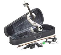 Stagg EVN 4/4 WH Violon électrique + Casque + Etui Blanc