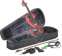 Stagg EVN - Pack de violon électrique - Rouge métallisé