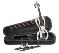 Stagg EVN X-4/4 WH - Pack violon électrique 4/4 avec violon électrique blanc (+ étui et casque) G
