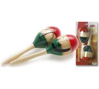 Stagg Maracas En Bois (Paire), Ovale, Style Mexicain MRW-26M