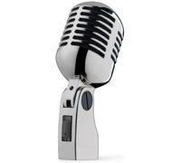 Stagg Microphone dynamique sur pied style années 50