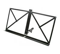 Stagg MUS-A1 BK Pupitre de pliage pour Instrument de musique/Ordinateur de bureau Noir