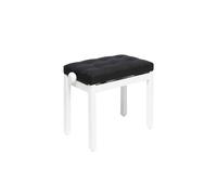 Stagg PB36 WHM VBK Banc De Piano Blanc Mat / Siège Noir