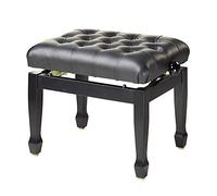 Stagg PB85 BKP LBK Piano réglable Tabouret Noir