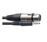 Stagg SAC1MPSXF Câble XLR/Mini-jack pour microphone - 1 m