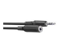 Stagg SAC3MPSBMJS - Câble audio, mini jack/mini jack (m/f), 3 m