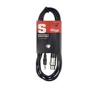 Stagg SAC3MPSXF Câble audio - 3 mètres - Mini-jack 3,5mm Stereo Male vers XLR femelle