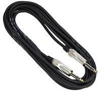 Stagg SAC6PS DL Câble d'Instrument Deluxe Stéréo Jack-Jack 6 m Noir