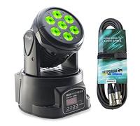 Stagg SLI-MHW-HB10-0 Head Banger Projecteur à 10 LED avec câble DMX Keepdrum