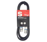 Stagg SMC1 BL Câble pour Microphone XLR-XLR - Bleu - 1m