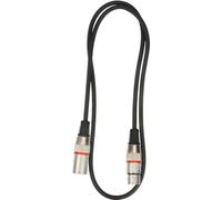 Stagg SMC1 RD Câble pour Microphone XLR-XLR - Rouge - 1m