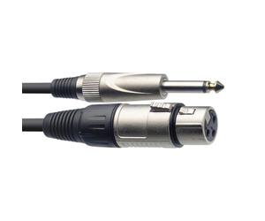 Stagg SMC3XP Studio Câble 3 m Noir