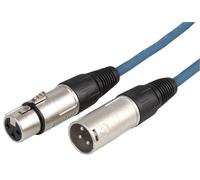 Stagg - SMC6CBL - Câble De Microphone XLR Mâle À Femelle, 6M Bleu