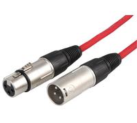 Stagg - SMC6CRD - Câble De Microphone XLR Mâle À Femelle, 6M Rouge