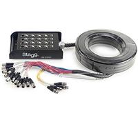 Stagg SSB-15/16X4XH Boîte de scène16 XLR Femelle/4 xxl Mâle 15 m Noir
