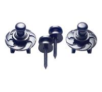 Stagg SSL1 Boutons de sangle avec système de verrouillage Noir