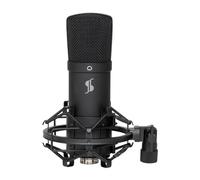 Stagg SUM45 SET Ensemble de microphone USB cardioïde avec accessoires